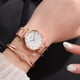 thumbnail image 1 of Reloj de cuarzo para mujer, relojes para mujer, reloj de cuarzo de aleación de estilo casual a la moda para mujer, reloj de cuarzo para regalo de cumpleaños de niña., 1 of 5