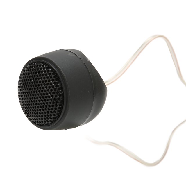 Altavoz de cúpula, 2 piezas de tweeter de cúpula de 10 W, tweeter de cúpula para automóvil, aspecto llamativo