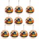 thumbnail image 1 of XWSHYW Adornos Colgantes 10 Piezas de Adorno En Pavo y Gracias Del 2020, Decoración de Moda En Madera Nueva, 1 of 6
