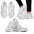 thumbnail image 1 of Zapatos planos con estampado de dibujos animados de dientes de dentista para mujer, zapatillas informales transpirables y antideslizantes, 1 of 6