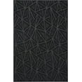 thumbnail image 2 of Furnish My Place Geometrical Pattern Indoor/Outdoor Refine Black Rug, Abstract Area Rug, Doorway Mat, Contemporary Rug for Living Room, Entryway, Made in USA, 2' x 3' Rectangle - Set of 10, 2 of 5