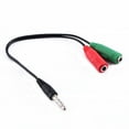 thumbnail image 3 of axGear 3,5 mm Adaptateur de Prise Audio vers Micro pour Casque Stéréo pour Téléphone Cellulaire, 3 of 4