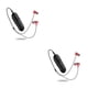 thumbnail image 1 of Sidaley Auriculares compatibles con Bluetooth, auriculares recargables para colgar en el cuello, auriculares con micrófono, auriculares con Clip trasero Rojo con cable 2piezas, 1 of 6