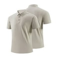 thumbnail image 3 of Men's Quick-Dry Active Polo Shirts Short Sleeve Performance for Golf Tennis Daily Casual Collared T-Shirt, 3 of 8