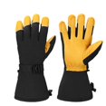 thumbnail image 1 of Guantes calefactables, guantes eléctricos de invierno cálidos para hombres y mujeres, termostato automático amarillo L y pantalla táctil e impermeables para todo tipo de actividades al aire libre/senderismo/pesca/esquí/camping Rojo Verde, 1 of 4