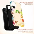 thumbnail image 4 of Colorful Caterpillar Phone Case, Cute iPhone Cover with Fruits & Nature Art, Fun Protective Case for iPhone 17 16 15 14 13 12 11 Pro Max Plus Mini, 4 of 6