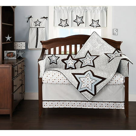 Beansprout Mod Star 4 Piece Crib Bedding Set Beansprout Mod Star 4 Piece Crib Bedding Set