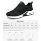 thumbnail image 2 of Zapatos Mocasines casuales unisex Suaves con cordones Planos Accesorios para exteriores (36 ) Negro, 2 of 9