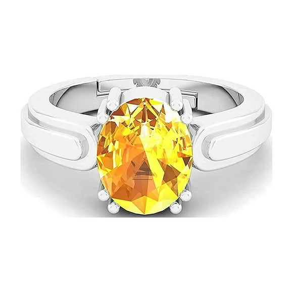 Yellow sapphire Ring Pukhraj Rings Yellow Sapphire Rings Men Sapphire Ring Pukhraj stone Rings Shia rings