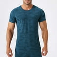 thumbnail image 3 of Camo T Shirts for Men 2026 Summer Casual Lightweight Breathable Short Sleeve Crewneck Workout Running Tee Shirt, 3 of 9