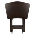 thumbnail image 2 of Anila Juego de 5 piezas con forma de abanico, mesa de aperitivos, acabado de café(23594) Winsome Trading Inc 23594, 2 of 2