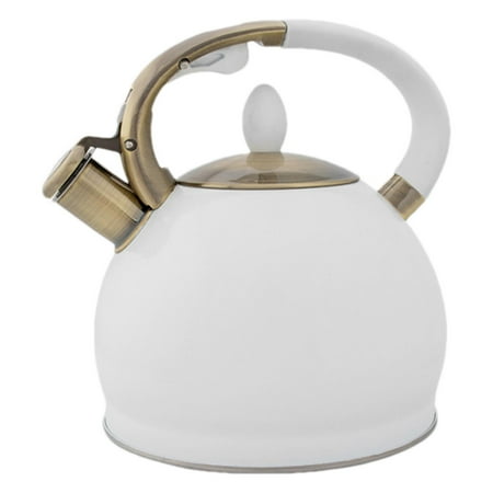 

Tea Kettle | Stainless Steel Tea Kettle for Stove Top Whistling | Anti Rust Tea Kettle Tea Pot with Ergonomic Handle Easy to Clean