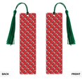 thumbnail image 2 of Kdxio Bulldog Red Print Metal Tassel Bookmarks,Perfect Gift for Art Lovers and Bookworms Metal Bookmarks for Women, 2 of 8