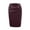 Coffee, variant on jovati Womens Skirts Knee Length Sexy Womens Skirt Fashion Leather Skirt Solid Color Elegant Knee Length Skirt
