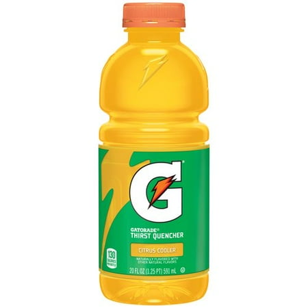 Gatorade Thirst Quencher Citrus Cooler Sports Drink, 20 Fl. Oz., 8 Count