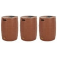 thumbnail image 1 of Good Ideas Rain Wizard 50 Gallon Rain Barrel, Terra Cotta, (3 Pack), 1 of 10