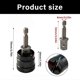 thumbnail image 3 of Leveling Jacks Adapter Scissor Jacks Adapter High Strength Universal for 1/4' Hexagonal Shank Impact Wrench, 3 of 4