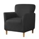 thumbnail image 1 of Xiao Hua Fundas para sillones con brazos para sala de estar, protector de muebles, oficina y recepción, color negro, 1 of 5