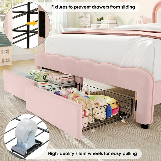 ベッドフレーム bed frame with mattress 1_c2b9a7a7-0ea4-4eb0-9b50-