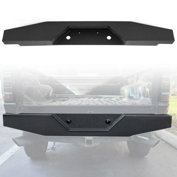 Steel Rear Step Bumper Assembly Powder Coated For Ford Ranger Pickup 93-11 2000