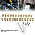 thumbnail image 3 of beisidaer Carburetor Main M5 Nozzle Kit 25Pcs For Dellorto55115 With Cleaning Tools, 3 of 8