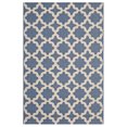 thumbnail image 1 of Modway Cerelia Moroccan Trellis 8 x 10 Foot Indoor Outdoor Rug, Blue/Beige, 1 of 7