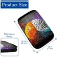 thumbnail image 4 of Brain 12.5x8.2 Inch Soft Comfortable Furry Printed Car Armrest Cover Pad Mat, 4 of 6