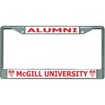 thumbnail image 1 of McGill University Alumni Chrome License Plate Frame, 1 of 1