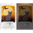 thumbnail image 2 of Caroline's Treasures BB4447CNL Halloween Korat Cat Ceramic Night Light, 6x4x3", multicolor, 2 of 2