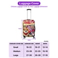 thumbnail image 5 of Be My Valentine's Corgi Truck Full of Love Flower Balloon Travel Luggage Cover Welsh Corgi Dog Lover Gifts Idea Suitcase Dust Protective Decor - 02029, 5 of 5