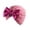 L, variant on Newborn Baby Solid Hat Cap Beanie Paillette Bow Headband Headwear Accessories