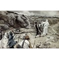 thumbnail image 2 of Tissot, James 18x13 Black Ornate Wood Framed with Double Matting Museum Art Print Titled - Get Thee Behind Me, Satan, 2 of 4
