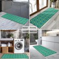 thumbnail image 2 of Yellow Lemon Fruit Slices Blue Pattern Kitchen Rug Mat,Kitchen Runner Rugs Non Skid Washable,Decorative Kitchen Floor Mats for Kitchen,Sink,Laundry,17"X47", 2 of 5