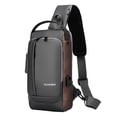 thumbnail image 2 of Bolsa de pecho antirrobo multifunción para hombre, de fitness informal con puerto de carga USB Ndcxsfigh Para Estrenar, 2 of 7