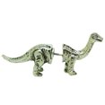 thumbnail image 1 of Latest Fashion Cute 3D Dinosaur Pierced Stud Earring (Antique Silver), 1 of 4