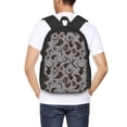 thumbnail image 4 of Easygdp Brown Moose with Pinecones Mochila de Gran Capacidad Minimalista Ideal para Escuela, Viajes y Uso Diario, 4 of 6