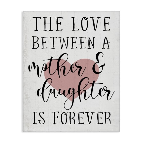 Stupell Industries Farmhouse Love Between Mother and Daughter Canvas Art, 16 x 20, by Lil' Rue