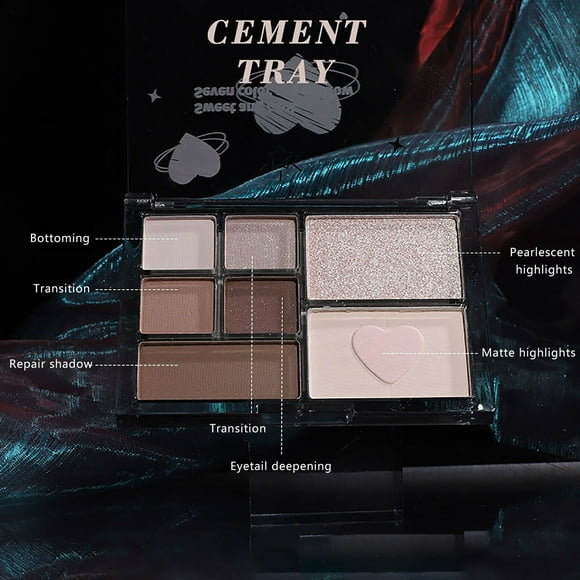 pstuiky Eyeshadow Sticks, Broken Diamond Matt Fine Shiny Sweet Cool Cut Off Eye Makeup, Eye Shadow Cream Stick Eyeshadow