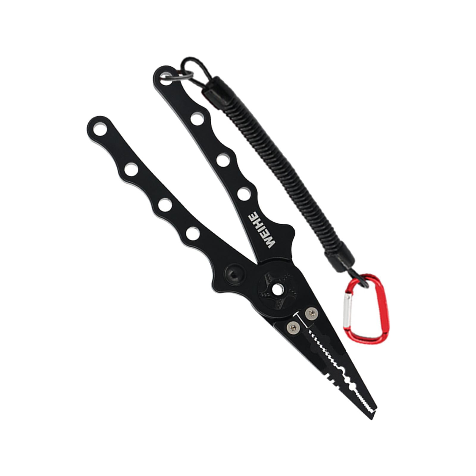 Professional Fishing Pliers Hook Remover with Lanyard Multi Tool