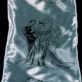 thumbnail image 2 of The Ribbon People White and Black Bridal Satin Silk Wired Craft Ribbon 3" x 27 Yards, 2 of 2