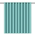 thumbnail image 3 of ANMINY Blackout Curtain Panels Solid Color Space Room Divider Screen Partition Fabric, 52"x84", Teal, 3 of 8