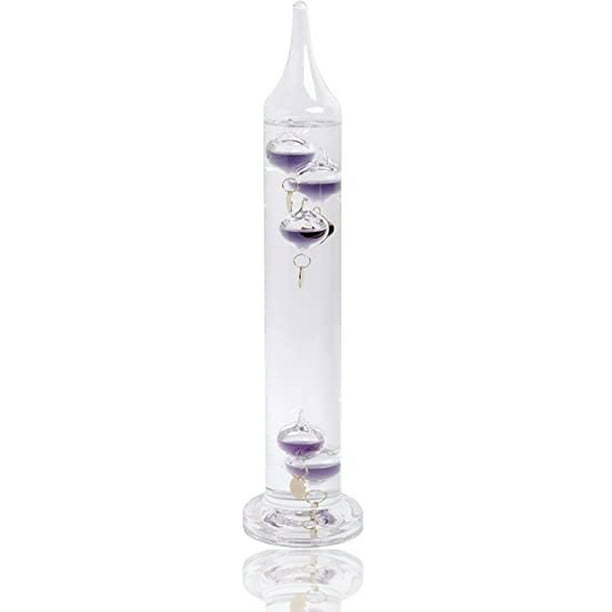 Palais Essentials Galileo Thermometer Floating Glass Balls Fahrenheit
