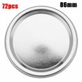 thumbnail image 3 of VALINK 12/24pcs Splits-Type Lids Sealing Storage Solid Caps for Regular/Wide Mouth Mason Jar, 3 of 7