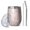 White-3, variant on Floral 12oz Stainless Steel Insulated Wine Tumbler with Lid and Straw – Double Wall Vacuum Mug for Hot & Cold Drinks, 304 Steel Interior, Sweat-Free Design,Thanksgiving,Christmas, Spring,Flower