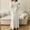 🔥 White, variant on Sentmoon Two Piece Long Set for Women Women's T Shirts and Skirt Plus Size Long Sleeve Crew Neck Women’s Sweaters Solid Color Knitted Soft Loose Outfits for Women Fall and Winter