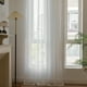 thumbnail image 3 of Xiao Hua Cortinas elegantes transparentes - 1 cortina blanca transparente para sala de estar, 150cm*214cm - Cortinas de encaje para ventana, cortinas transparentes que filtran la luz,, 3 of 5