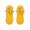 Yellow, variant on 1 Pair Women Winter Socks Lace Trim Thickened German Velvet Short Type High Elasticity Anti-slip Floor Socks Comfort Warmth Sweat Absorption Socks