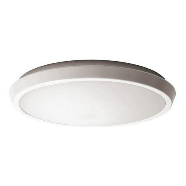 GE LIGHTING 20433 Flush Mount Round Ceiling Fixture,15W