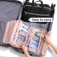 thumbnail image 5 of Toiletry Bags For Women Hanging, Waterproof Wash Bag Makeup Bag With Hook, Large, 5 of 5