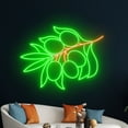 thumbnail image 5 of Handmadetneonsign Olive And Party Neon Sign, Olive Tree Neon Art Decor, Olive Fruit Neon Wall Decor, 5 of 5